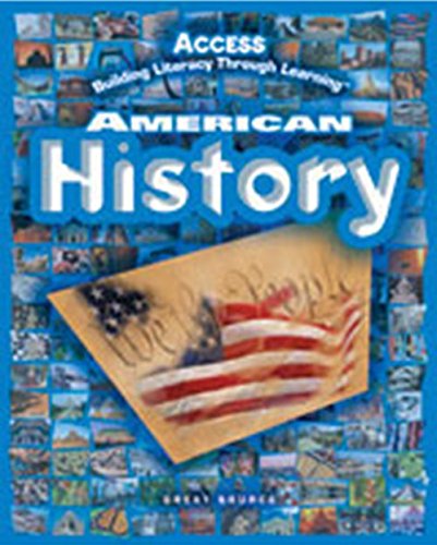 American History : Access Building Literacy Through Learning, Teacher Edition