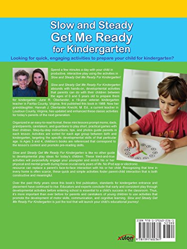 Slow and Steady Get Me Ready For Kindergarten: 260 Activitie
