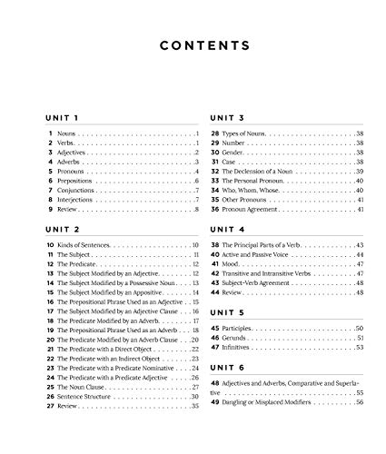 Our Mother Tongue: A Guide to English Grammar (Answer Key)