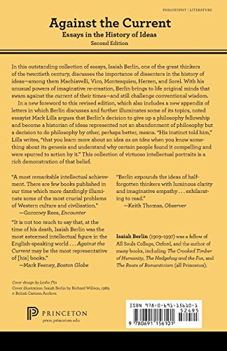 Against the Current: Essays in the History of Ideas - Second