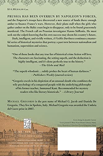 A Visible Darkness: A Mystery (Hanno Stiffeniis Mysteries, 3)