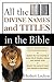 All the Divine Names and Titles in the Bible