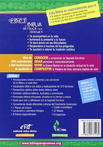 La Biblia Católica para Jóvenes: edición Misión - Junior: una tinta