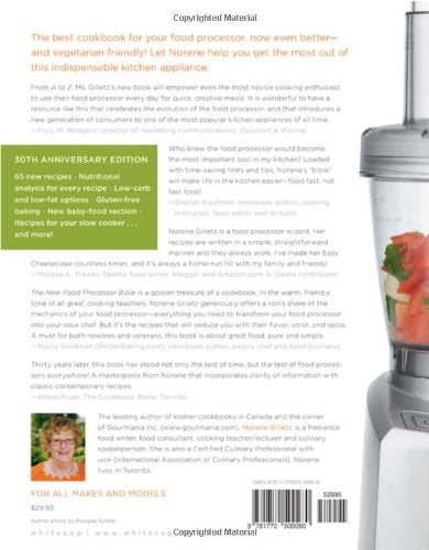The New Food Processor Bible: 30th Anniversary Edition (Bible (Whitecap))