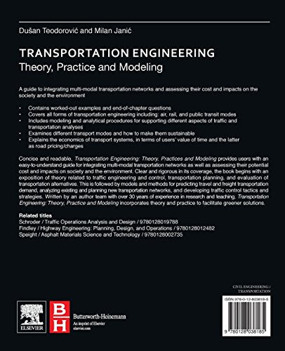 Transportation Engineering: Theory, Practice and Modeling