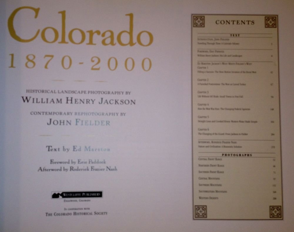 Colorado, 1870-2000