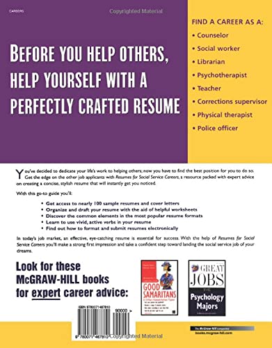 Resumes for Social Service Careers