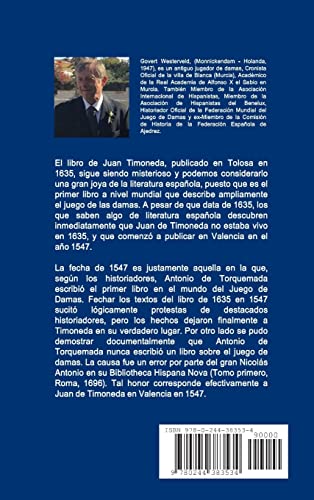 La gloriosa historia espaola del Juego de Damas - Tomo I (Spanish Edition)