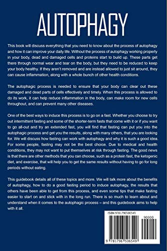 Autophagy: Unlock the Secrets of Weight Loss, Anti-Aging, and Healing with Intermittent and Extended Water Fasting