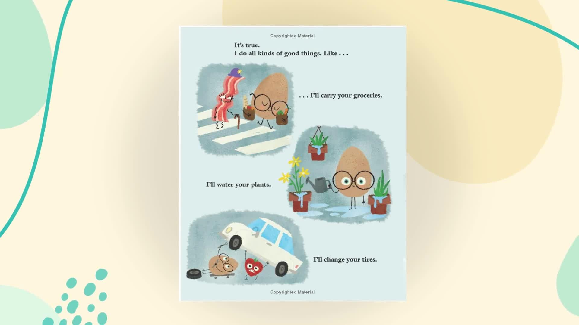 The Good Egg: A Story About Perfectionism, Pressure, and Self-Acceptance (The Food Group)