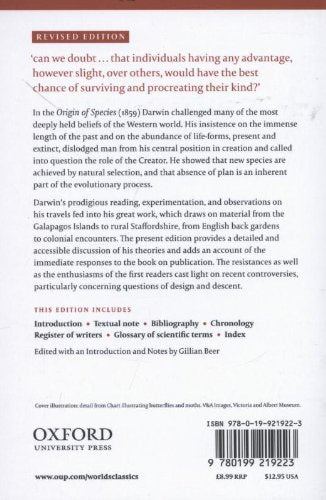 On the Origin of Species (Oxford World's Classics)