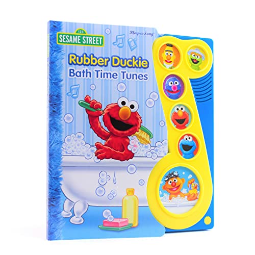 Sesame Street Rubber Duckie Bath Time Tunes Sound Book