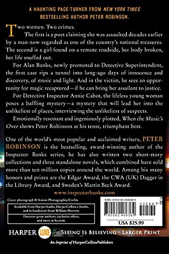 When the Music's Over (Inspector Banks Novels, 24)