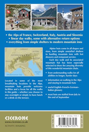 100 Hut Walks in the Alps: Routes for day and multi-day walks (Cicerone Guide)