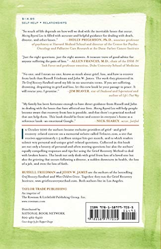 Moving Beyond Loss: Real Answers to Real Questions from Real People-Featuring the Proven Actions of The Grief Recovery Method