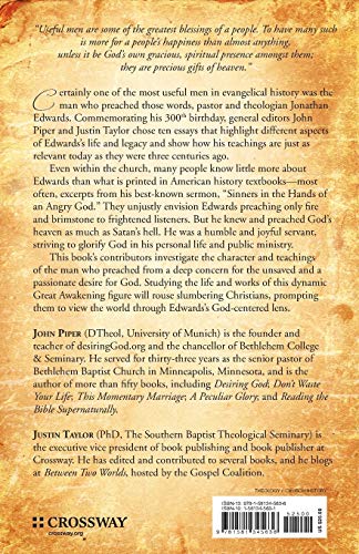 A God Entranced Vision of All Things: The Legacy of Jonathan Edwards