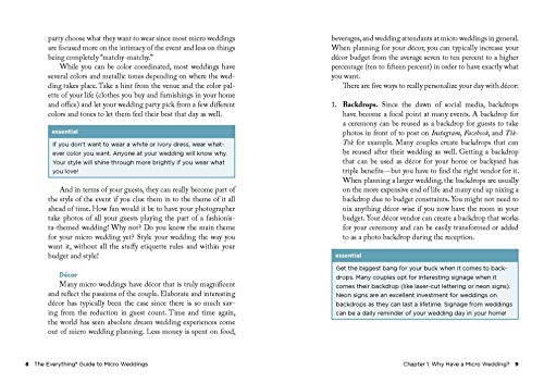 The Everything Guide to Micro Weddings: The Ultimate Source for Planning a Small and Meaningful Wedding (Everything Series)