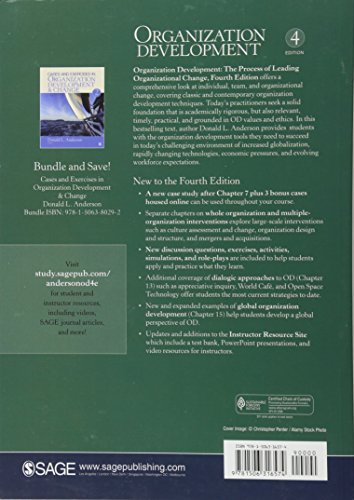 Organization Development: The Process of Leading Organizational Change