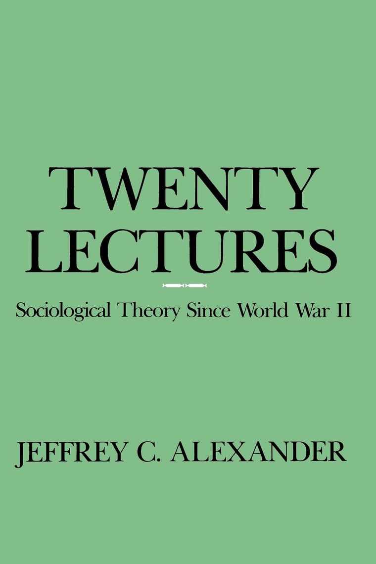 Twenty Lectures
