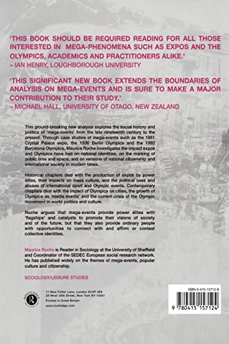 Mega-Events and Modernity