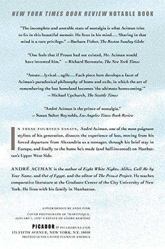 False Papers: Essays on Exile and Memory