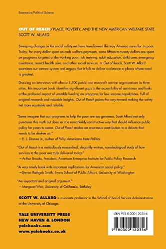 Out of Reach: Place, Poverty, and the New American Welfare State