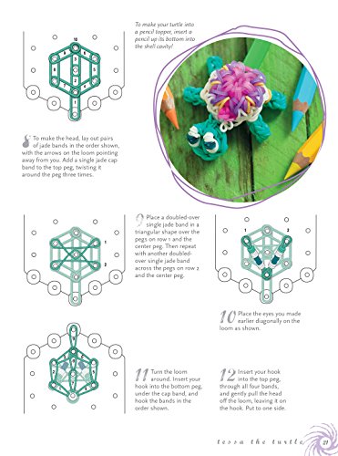 Loopy Loom Rubber Band Animals: 25 fun designs for jewelry and accessories