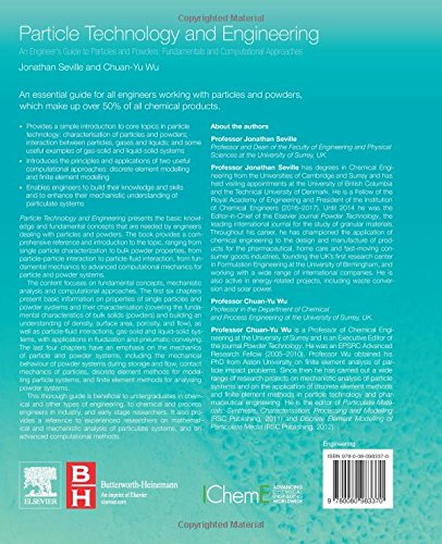 Particle Technology and Engineering: An Engineer's Guide to Particles and Powders: Fundamentals and Computational Approaches
