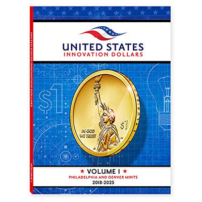 Official Whitman Deluxe Edition Coin Folder - American Innovation Dollars Volume #1: 2018-2025