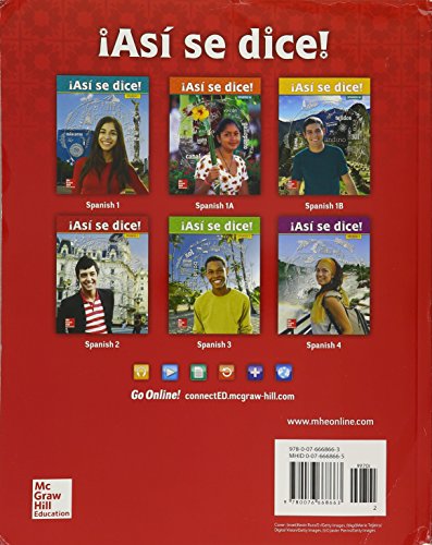 Asi se dice! Level 2, Workbook and Audio Activities (SPANISH)