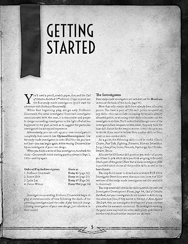 Alone Against the Dark: A Solo Play Call of Cthulhu Mini Campaign