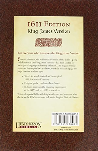 The Holy Bible: King James version: 1611 Edition