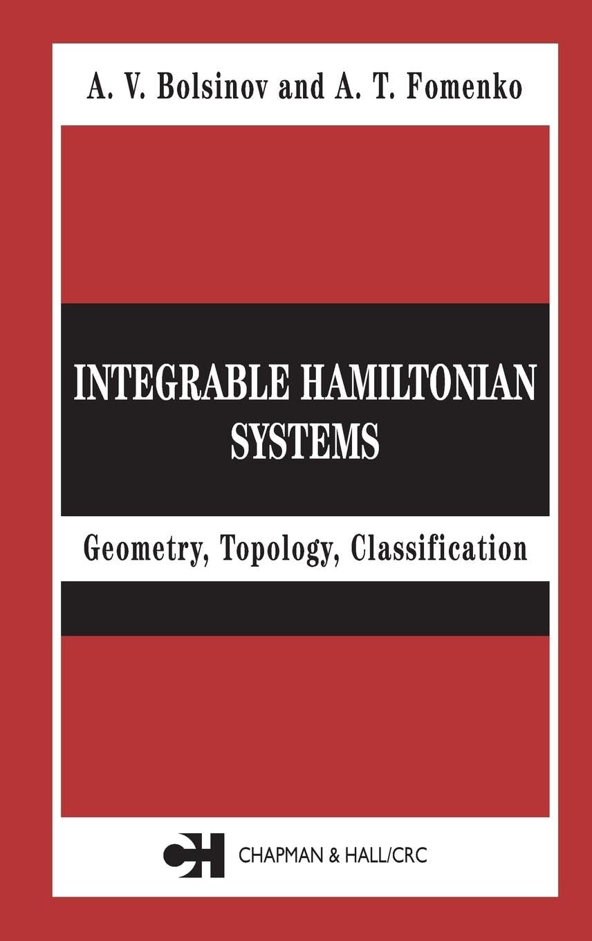 Integrable Hamiltonian Systems: Geometry, Topology, Classification