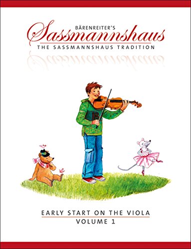 Sassmannshaus: Early Start on the Viola - Volume 1