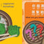 Foodie Detectives - Cantonese: A Bilingual Book in English and Cantonese with Traditional Characters and Jyutping (Bitty Bao) (English and Cantonese Edition)