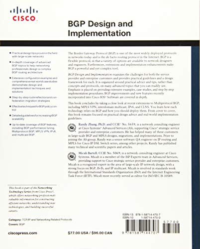 BGP Design and Implementation (Fundamentals)