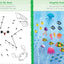 Preschool Activity Book Ocean Animals: 75 Games to Learn Letters, Numbers, Colors, and Shapes (School Skills Activity Books)