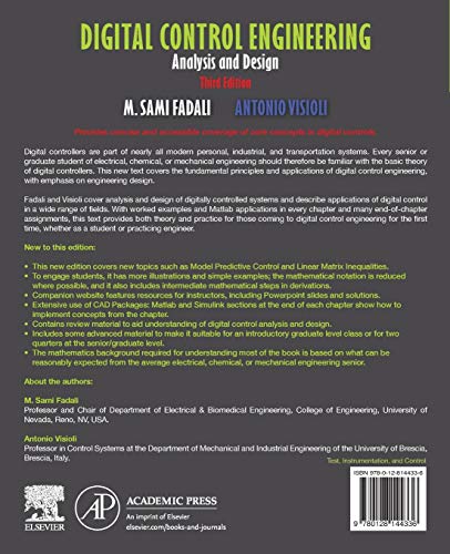 Digital Control Engineering: Analysis and Design