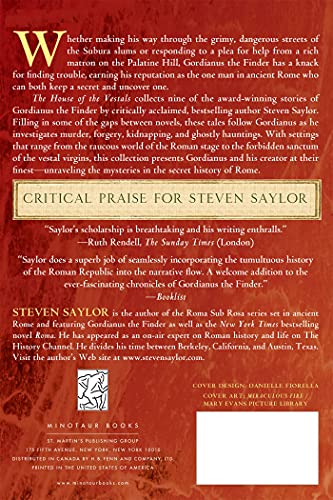 HOUSE OF THE VESTALS (Novels of Ancient Rome, 6)