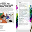 The Ultimate Fluid Pouring & Painting Project Book: Inspiration and Techniques for using Alcohol Inks, Acrylics, Resin, and more; Create colorful ... coasters, agate slices, vases, vessels & more