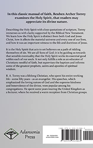 The Person and Work of the Holy Spirit: Its Deity, Essence and Relation to Christ the Lord and Christian Believers on Earth (Hardcover)