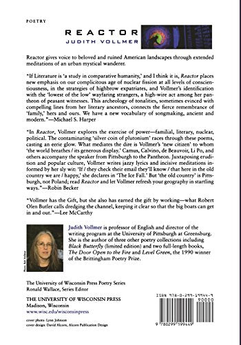 Reactor (Wisconsin Poetry Series)