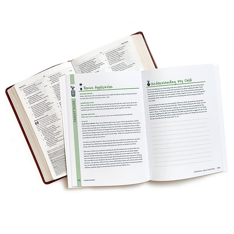 Homegrown - Bible Study Book: Cultivating Kids in the Fruit of the Spirit