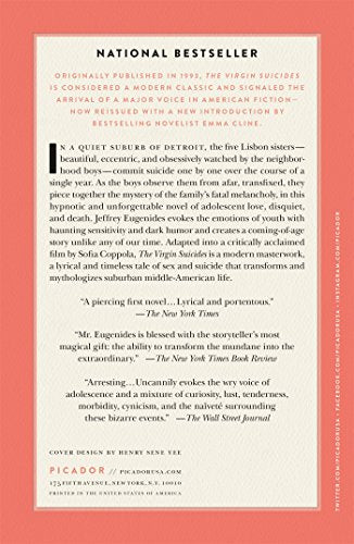 The Virgin Suicides: A Novel (Twenty-Fifth Anniversary Edition) (Picador Modern Classics, 2)