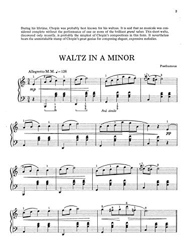 Chopin -- 14 of His Easiest Piano Selections: A Practical Performing Edition (Alfred Masterwork Edition)