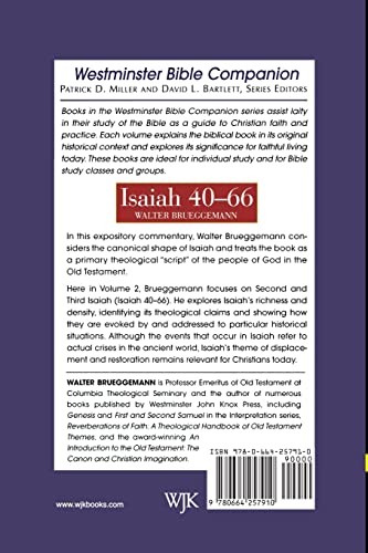 Isaiah (Westminster Bible Companion) (Volume 2, Chapters 40-66)