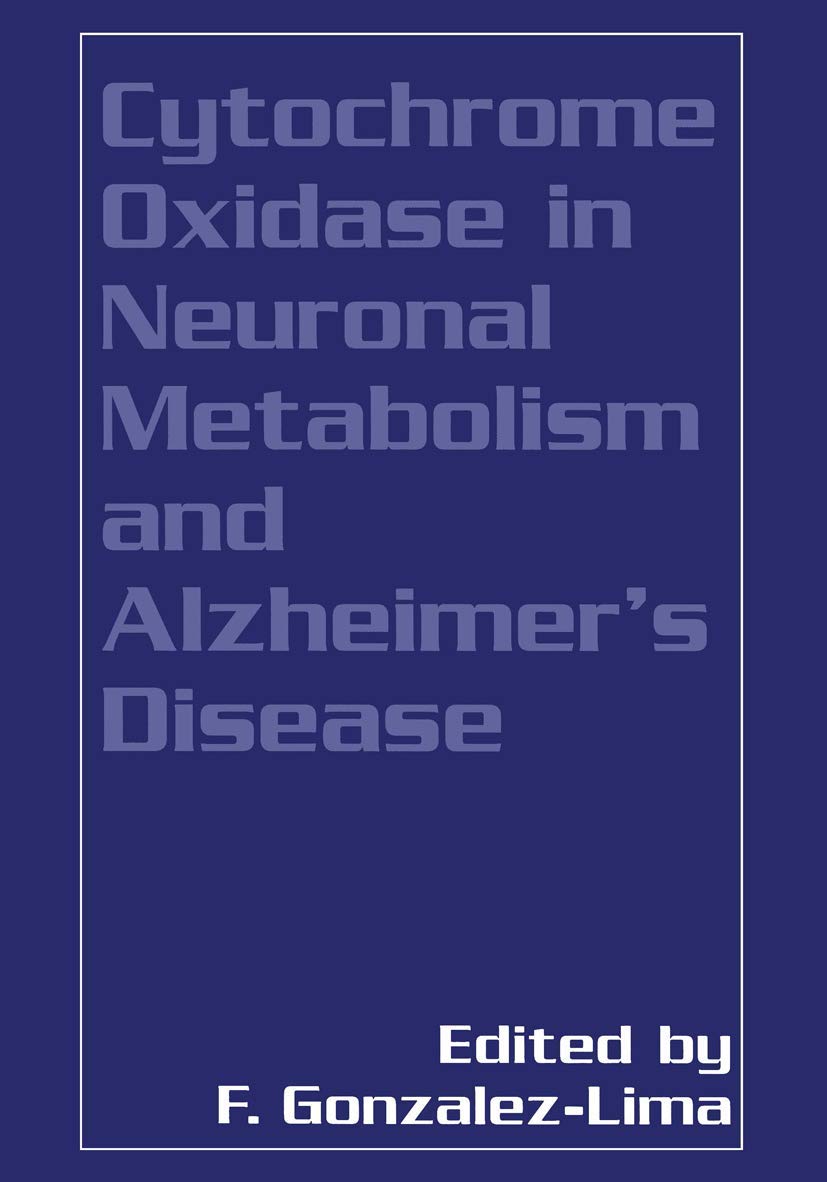 Cytochrome Oxidase in Neuronal Metabolism and Alzheimers Disease (Aging)