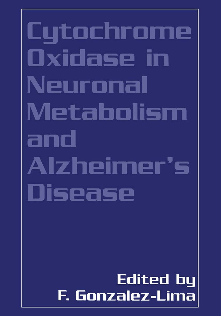 Cytochrome Oxidase in Neuronal Metabolism and Alzheimers Disease (Aging)