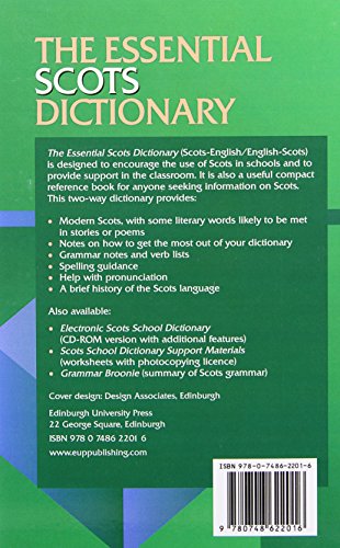 The Essential Scots Dictionary: Essential Scots Dictionary: Scots/English - English/Scots (Scots Language Dictionaries)