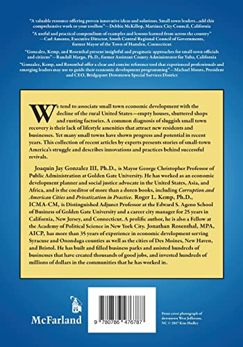 Small Town Economic Development: Reports on Growth Strategies in Practice